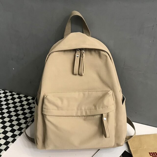 Women’s Simple Canvas Backpack